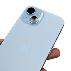 iPhone 15 128GB Blå med 1 års garanti (brugt med nyt batteri)