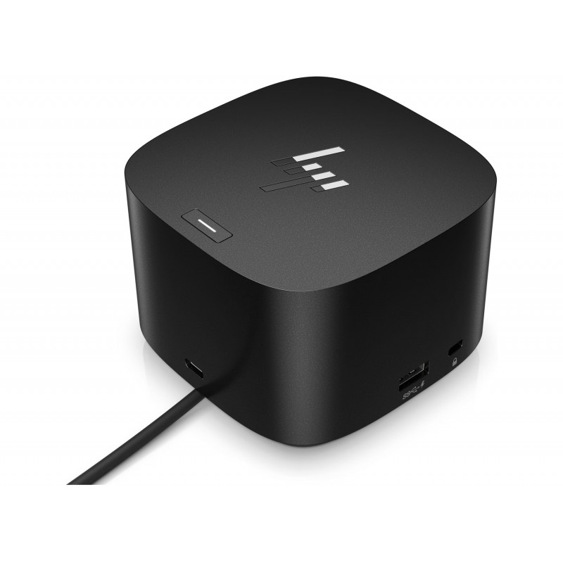 USB-C-dockingstation - HP USB-C Thunderbolt Dock G4 universel dockingstation med understøttelse af 4 skærme (brugt uden AC)