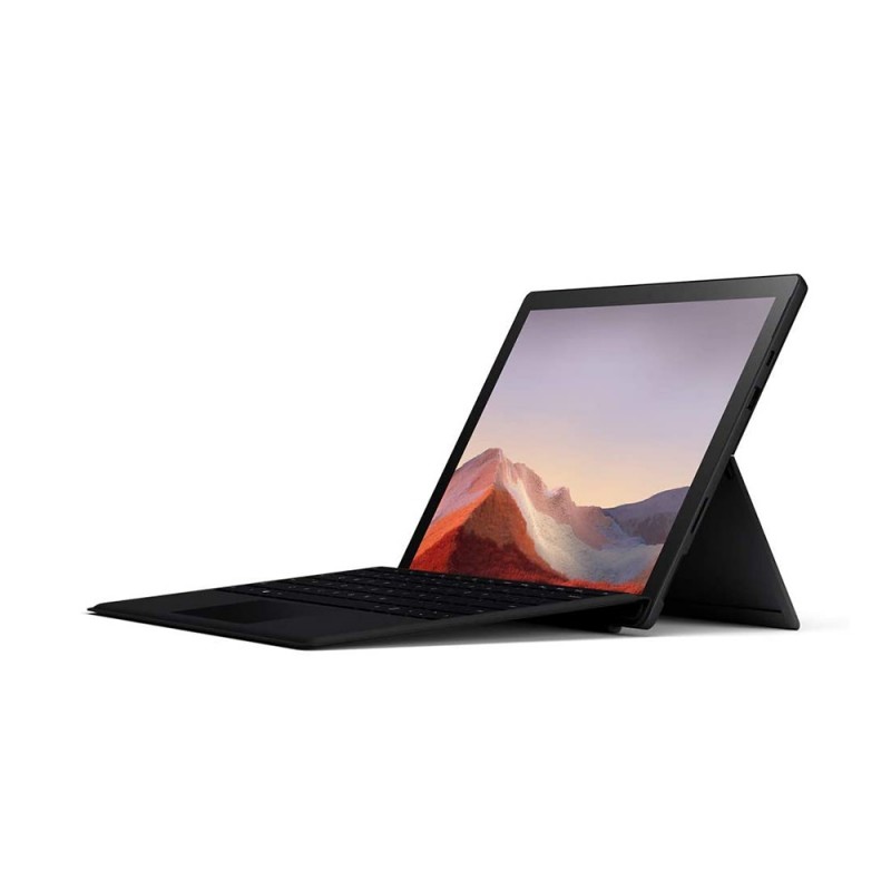 Brugt laptop 12" - Microsoft Surface Pro 7 (2019) i5 10th 8GB 256GB W11P med tastatur (brugt med lille ridse skærm)