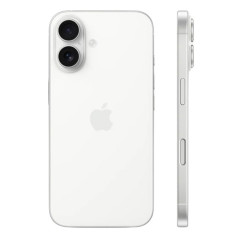 iPhone 16 128GB 5G White med 1 års garanti (brugt) - iPhone16-128-W...