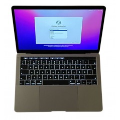 Brugt MacBook Pro - MacBook Pro M1 2020 13-tommer Touchbar 8GB 256GB Rumgrå (brugt med små mærker skærm, små skygger låg, lille hjørneskade)