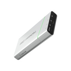 GreenCell hurtigopladende 65 W powerbank på 20 800 mAh med 2 x USB-C og 1 x USB-A