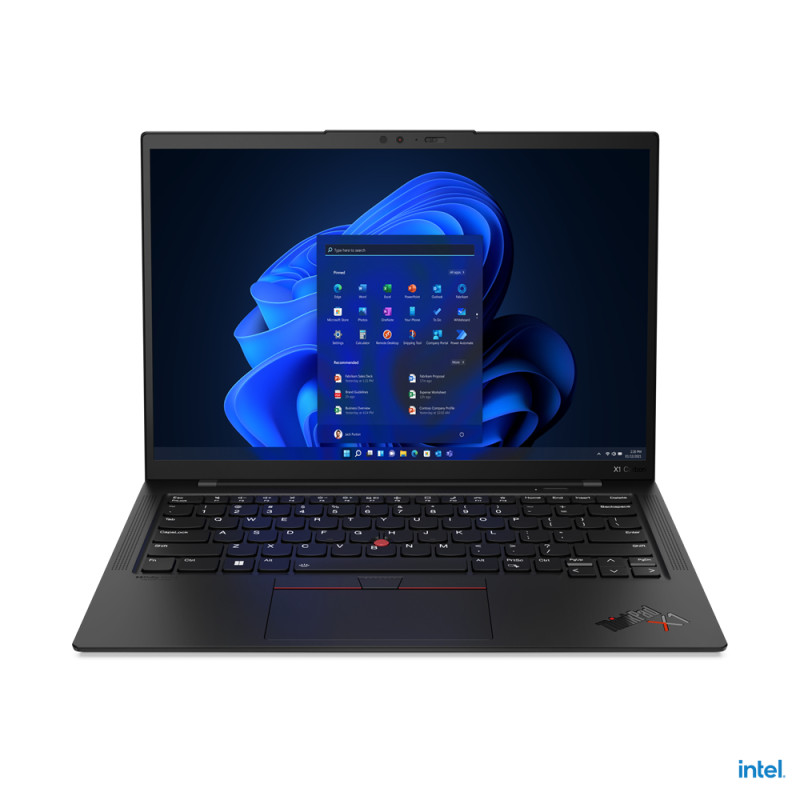 Brugt laptop 14" - Lenovo ThinkPad X1 Carbon Gen 10 14" i5 12th 16GB 256GB W11P med 4G (brugt med to defekte USB-porte)