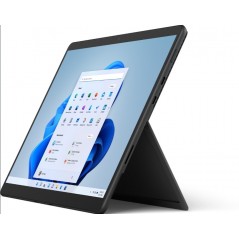 Microsoft Surface Pro 8 13" i7 11th 16GB 256GB W11P med tastatur, sort (brugt med små buler)