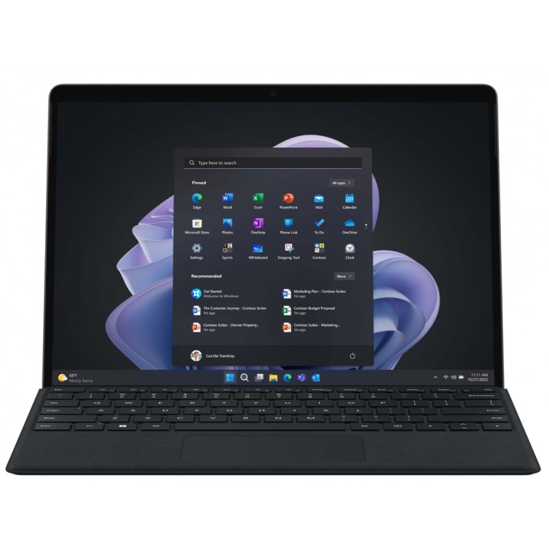 Microsoft Surface Pro 9 13" i7 12th 16GB 256GB W11P med tastatur (brugt med lille ridser på skærmen) Brugt bærbar computer 13" - Microsoft Surface Pro 9 13" i7 12th 16GB 256GB W11P med tastatur (brugt med lille ridser på skærmen)