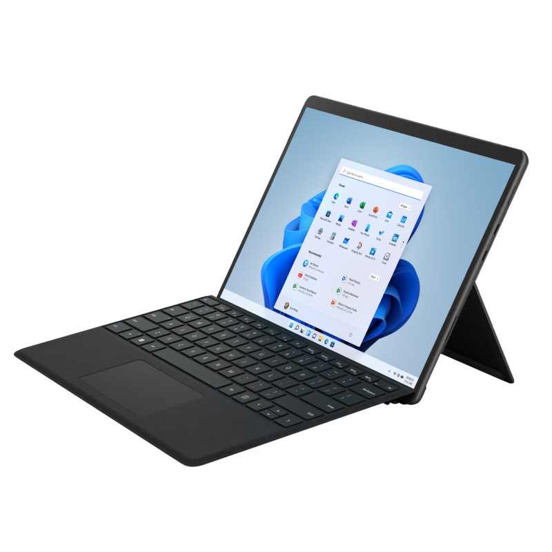 Microsoft Surface Pro 8 13" i5 11th 8GB 256GB W11P med tastatur (brugt med mura) Brugt bærbar computer 13" - Microsoft Surface Pro 8 13" i5 11th 8GB 256GB W11P med tastatur (brugt med mura)