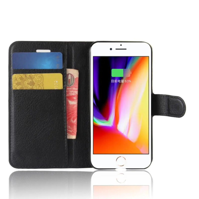 Pungetui med støttefunktion til iPhone 7/8/SE2/SE3 Covers - Pungetui med støttefunktion til iPhone 7/8/SE2/SE3