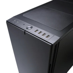 Fractal Define R5 gaming-computer med Intel i5 16GB 512GB SSD + 1TB HDD GTX1060 Win10 (brugt)