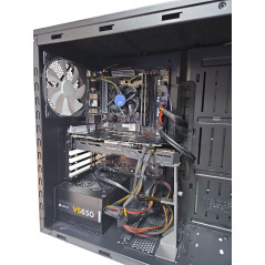 Brugte gaming-computere - Fractal Define R5 gaming-computer med Intel i5 16GB 512GB SSD + 1TB HDD GTX1060 Win10 (brugt)