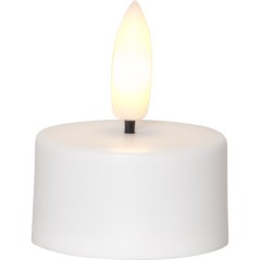 6-pak genopladelige LED-telys inklusive batterioplader med timer