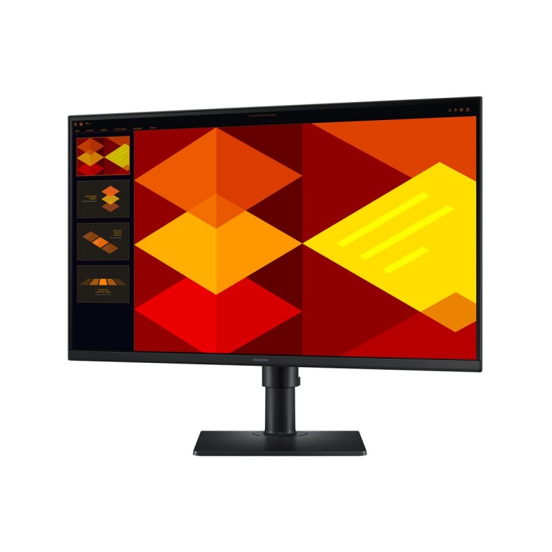 Computerskærm 25" eller større - Samsung S27D406GAU 27" ergonomisk (højdejusterbar) Full HD 100 Hz LED-skærm med IPS-panel