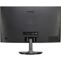 Computerskærm 25" eller større - Samsung S27D364GAU, buet 27" Full HD 100 Hz LED-skærm med VA-panel