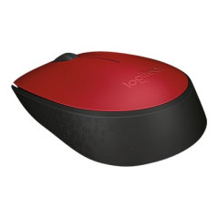 Logitech M171 kompakt trådløs mus (rød)