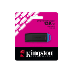 USB-nøgler - Kingston DataTraveler Exodia USB 3.2 Gen 1 USB-nøgle 128 GB