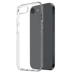 Sæt med skærmbeskytter og gennemsigtigt cover til iPhone 16e og iPhone 17e