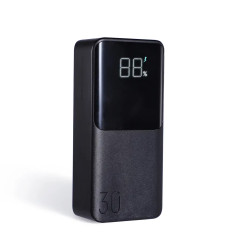 SiGN hurtigopladende 22,5 W powerbank på 30 000 mAh med 1 x USB-C og 2 x USB-A