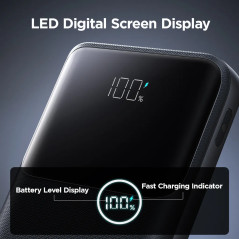 Portable batterier - SiGN hurtigopladende 22,5 W powerbank på 10 000 mAh med 2 x USB-C og 1 x USB-A