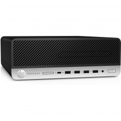 HP ProDesk 600 G4 SFF i5 16GB 256GB W11P med DVD (brugt) Brugt stationær computer - HP ProDesk 600 G4 SFF i5 16GB 256GB W11P med DVD (brugt)
