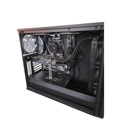 Brugte gaming-computere - Fractal Define R6 gaming-computer med Intel i9-9980XE 32GB 512GB SSD RTX2080 Ti Win11 (brugt)