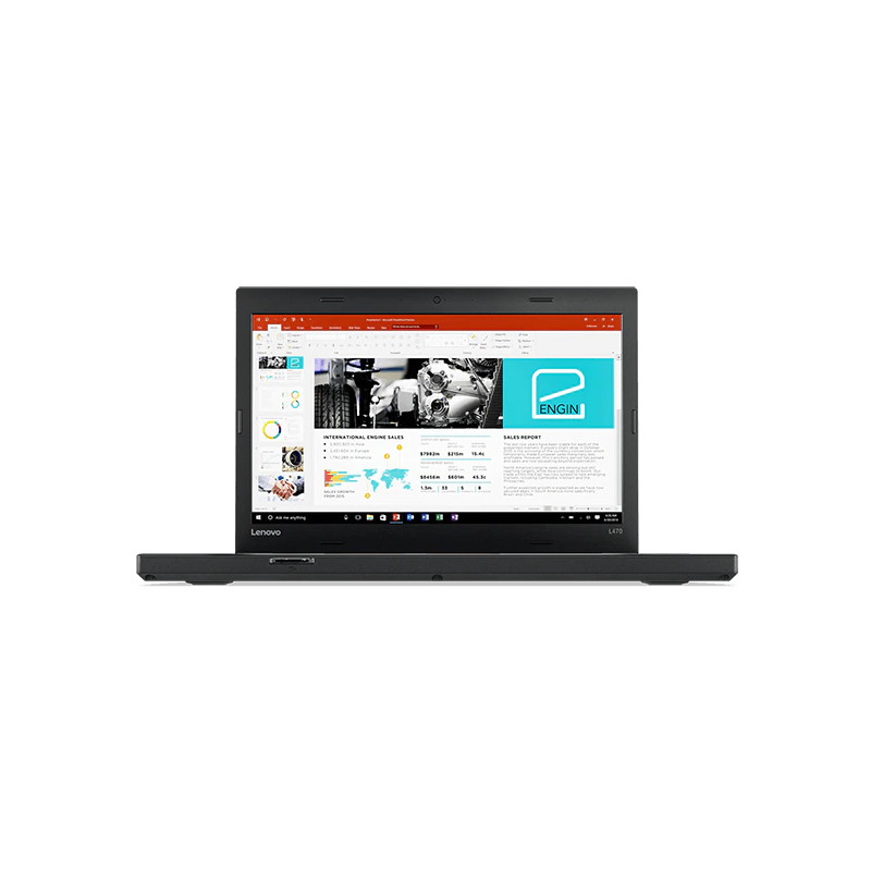 Brugt laptop 14" - Lenovo ThinkPad L470 14" HD i5 (gen 6) 8GB 256GB W10P (brugt)