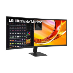 LG 34U601B-B 34" ultrabred buet skærm 3440 x 1440 med VA-panel - 34... Computerskærm 25" eller større - LG 34U601B-B 34" ultrabred buet skærm 3440 x 1440 med VA-panel