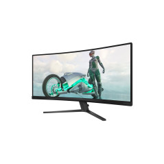 Philips Evnia 34M2C3500L 34" 3440x1440 ultrabred, buet LED-skærm med Fast VA-panel