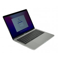Brugt bærbar computer 13" - MacBook Pro 13-tommer Retina 2017 i5 16GB 256GB Sølv (brugt med små mærker skærm, lille skade på kabinettet)