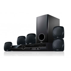 TV og lyd - LG 5.1 surround sound system med DVD-afspiller