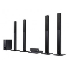 TV og lyd - LG 5.1 surround sound system med Blu-ray og 3D