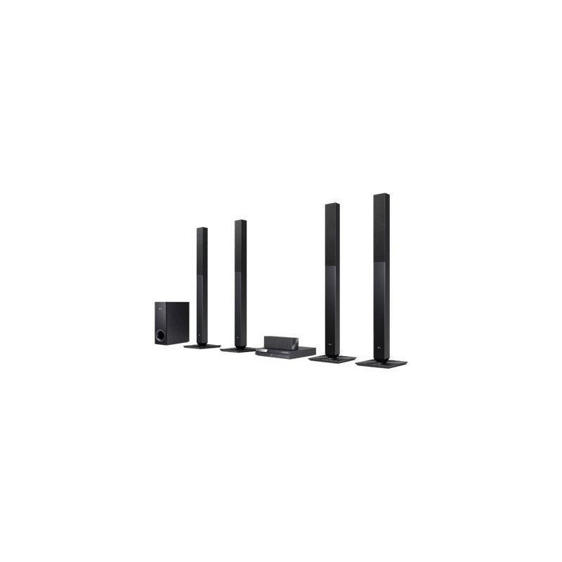 TV og lyd - LG 5.1 surround sound system med Blu-ray og 3D