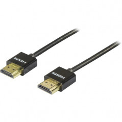 Tunn HDMI-kabel Skærmkabel & skærmadapter - Tyndt HDMI-kabel i forskellige længder