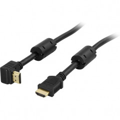 Skærmkabel & skærmadapter - Vinklet HDMI-kabel
