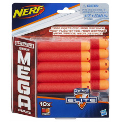 Nerf guns - Nerf Mega kit med 10 store pile