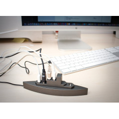 USB Battleship 5-port USB-hub