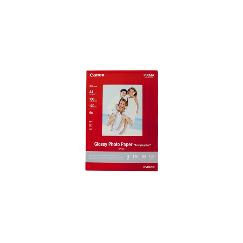 Printertilbehør - Canon Glossy Photo Paper 10x15 100 ark