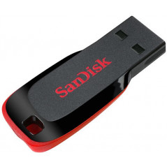 SanDisk Cruzer USB Flash Drive 8GB - - Computer og mere af Billigteknik.se USB-nøgler - SanDisk Cruzer USB Flash Drive 8GB