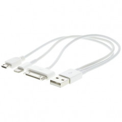 Opladere og kabler - USB oplader med flere stik