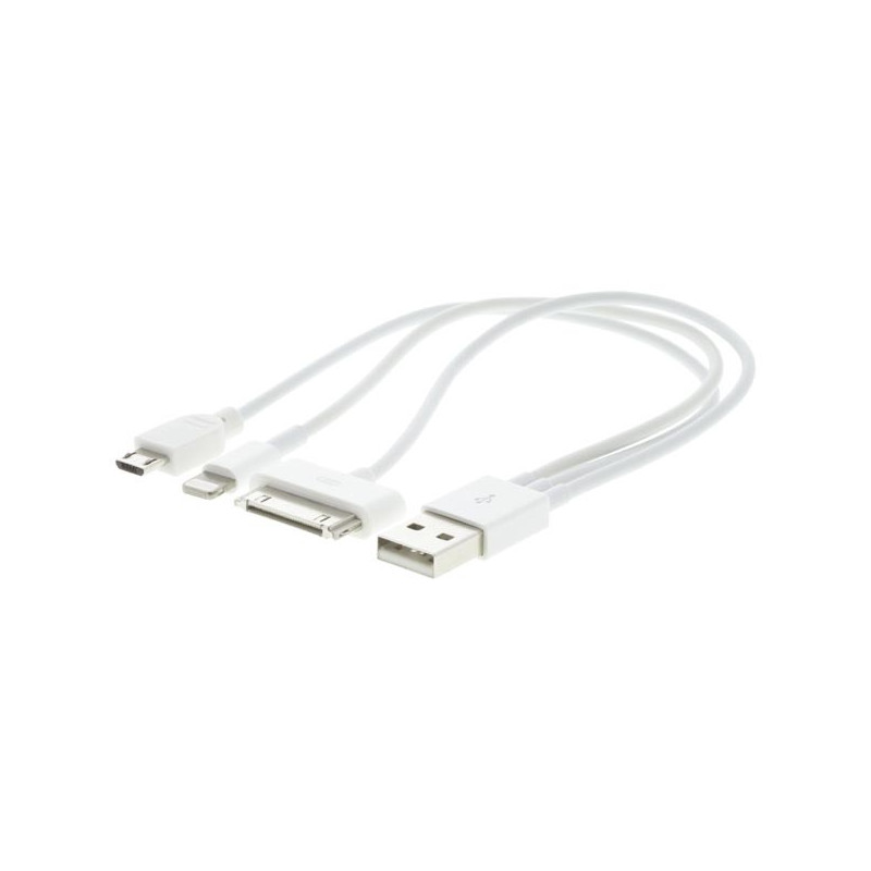 Opladere og kabler - USB oplader med flere stik