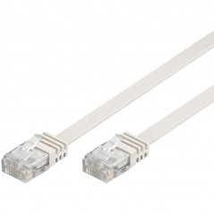 Fladt netværkskabel Cat 6 i flere længder