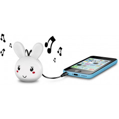 Bærbare højttalere - Cute Mini Speaker hvid kanin