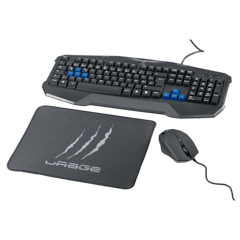 URAGE Gaming Set - - Computer hos Billigteknik.dk Gamingtastaturer - URAGE Gaming Set