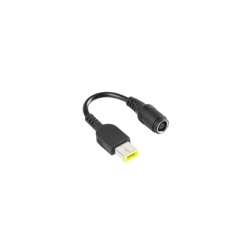 Lenovo oplader - Konverteringskabel til Lenovo 7,4 mm til Slim tip rektangel