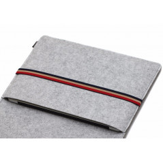 Computer sleeve - Gråt sleeve i filt til MacBook Pro