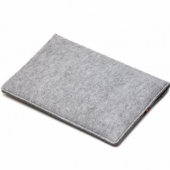 Computer sleeve - Gråt sleeve i filt til MacBook Pro