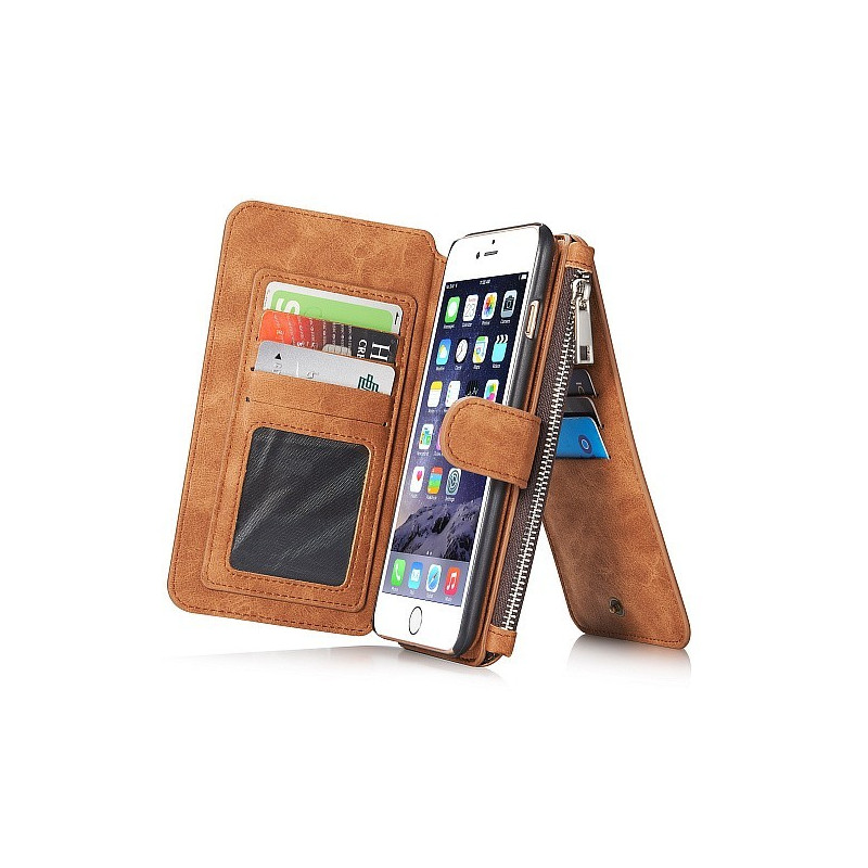 Hårdt plast Cover til iPhone 5 / 5S - - Computer og mere af Billigteknik.se iPhone 6/6S - Plånboksfodral i läder till iPhone 6/6S