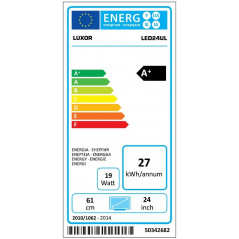 Billige tv\'er - Luxor 24-tommerLED-TV