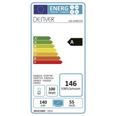 Billige tv\'er - Denver 55-tommer LED-TV 68T2CS