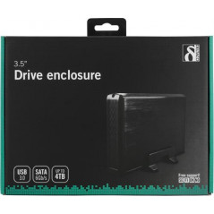 Kabinetter til intern harddisk - USB 3.0-kabinett för intern 3.5" SATA-hårddisk