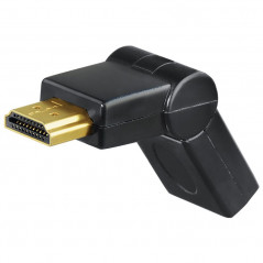 Skærmkabel & skærmadapter - Vinklad HDMI-adapter från HAMA