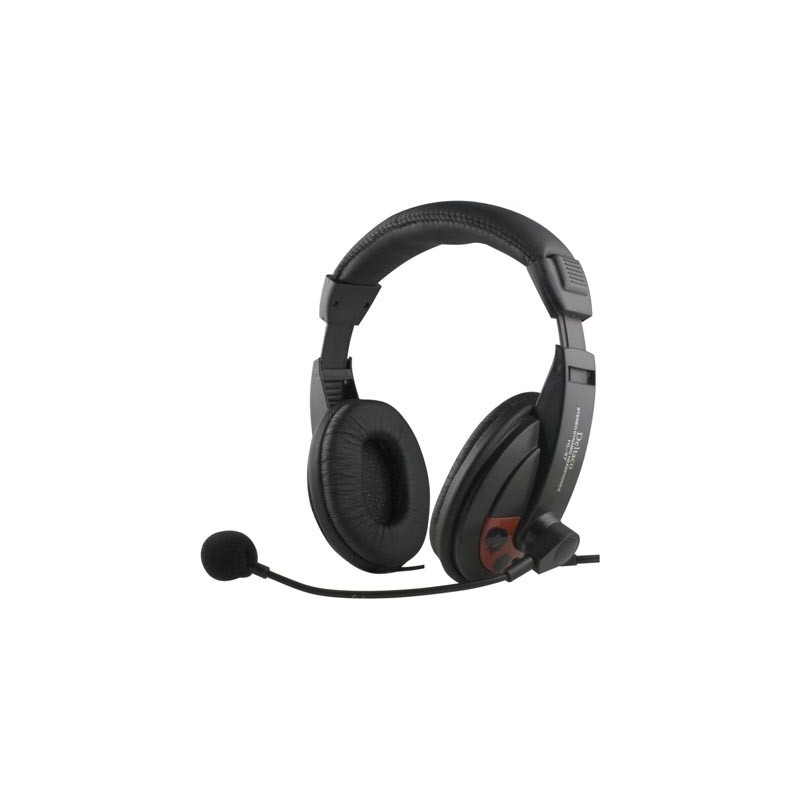 Deltaco headset Chat-headsets - Deltaco headset med 2x 3,5 mm AUX-tilslutning
